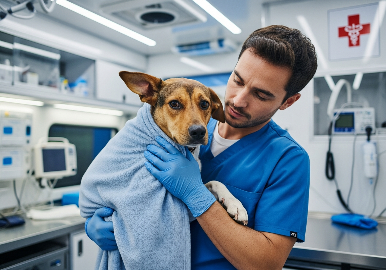 Emergencias veterinarias - transporte urgente de mascotas Lima